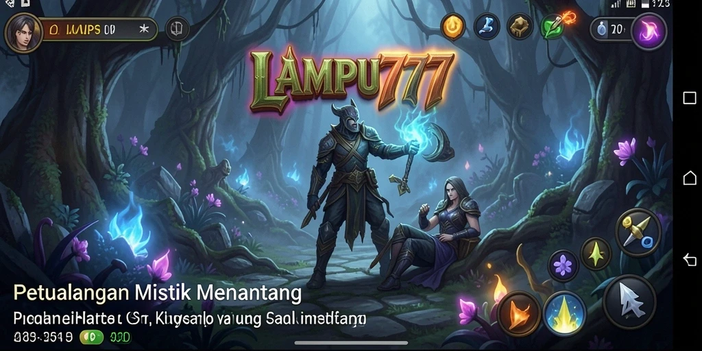 Gameplay LAMPU777 yang penuh aksi dan petualangan.