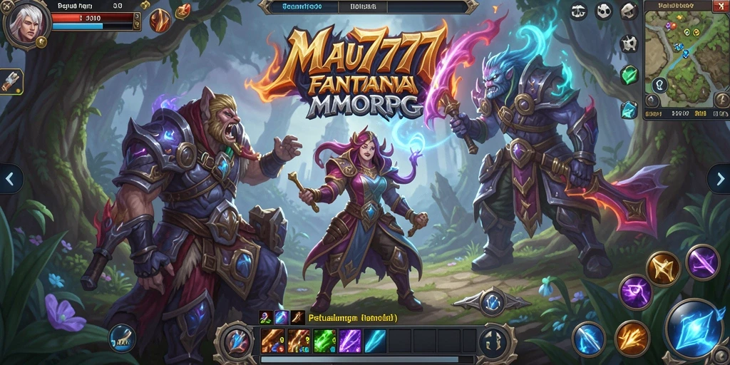 Gameplay seru di MAU777 dengan pertempuran dan eksplorasi mendalam.