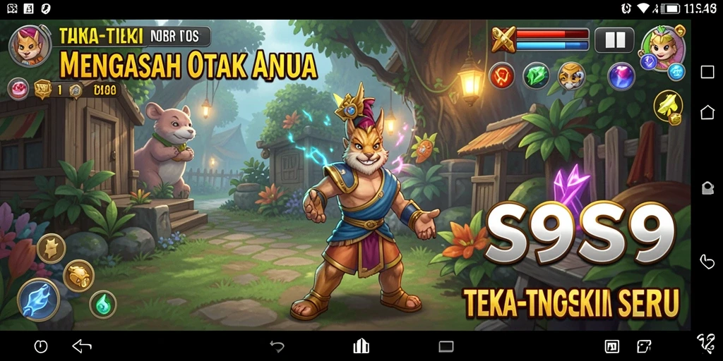 Tampilan gameplay S9S9 yang menantang dan seru.
